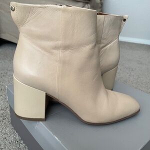 Womens Franco Sarto Leather Booties